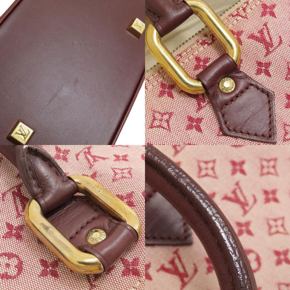 Louis Vuitton Alma Ron Cherry Red Monogram Handbag - Picture 9 of 10
